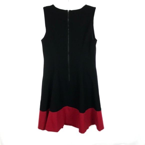 NWT Womens Petite Size 10 10P Ralph Lauren Sleeveless Flounce Hem Sheath Dress - Picture 3 of 3